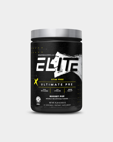 Bodybuilding.com ELITE Ultimate PRE Stim Free Pre-Workout - Front