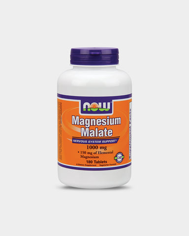 NOW Magnesium Malate - Front