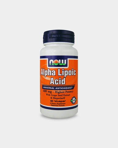 NOW Alpha Lipoic Acid Plus - Front