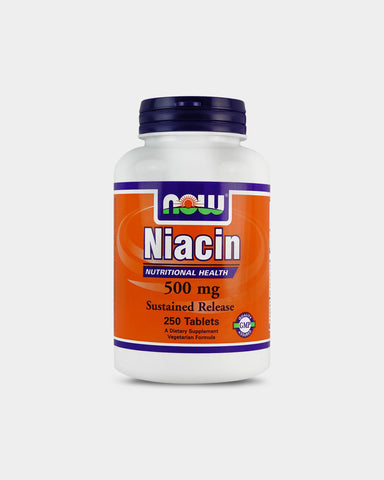 NOW Niacin - Front