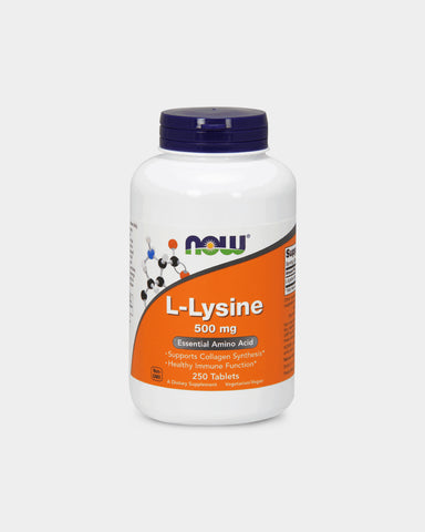 NOW L-Lysine - Front