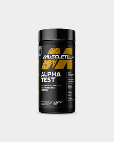 MuscleTech Alpha Test Testosterone Booster - Front