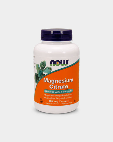 NOW Magnesium Citrate - Front