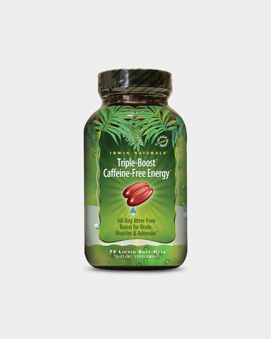Irwin Naturals Triple-Boost Caffeine-Free Energy - Front