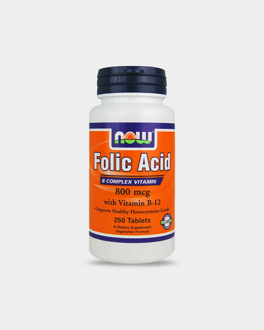 NOW Folic Acid - Front