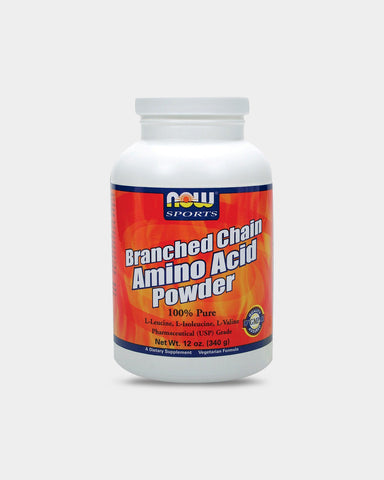 NOW Branched-Chain Amino Acid Powder - Front