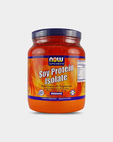 NOW Soy Protein Isolate, Non-GMO - Front