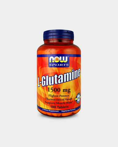 NOW L-Glutamine - Front