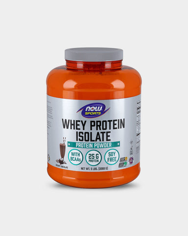 NOW Whey Protein Isolate - Front