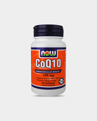NOW CoQ10 With Vitamin E - Front