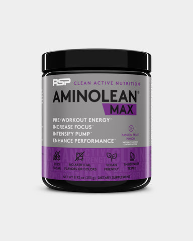 RSP Nutrition AminoLean MAX Pre-Workout - Front