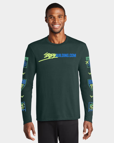 Bodybuilding.com Clothing Think Global Long Sleeve - Front