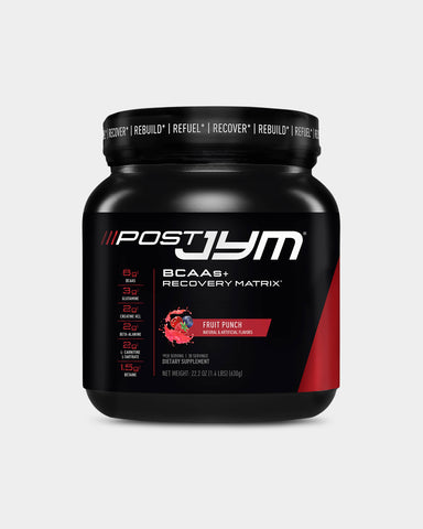 Post Jym BCAAs + Recovery Matrix - Front