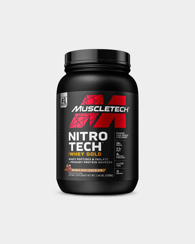 MuscleTech Nitro Tech 100% Whey Gold Protein - Front