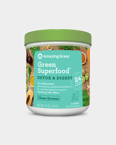Amazing Grass Green Superfood Detox & Digest - Front