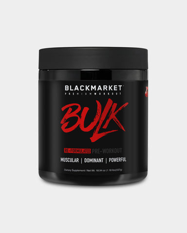 Blackmarket Bulk Pre-Workout - Front