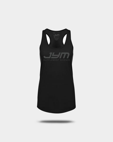 JYM Supplement Science Women's Classic Logo Racerback Tank - Front