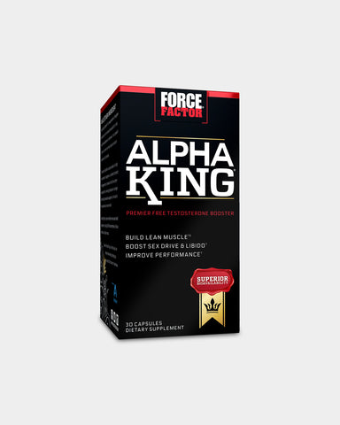Force Factor Alpha King Testosterone Booster - Front