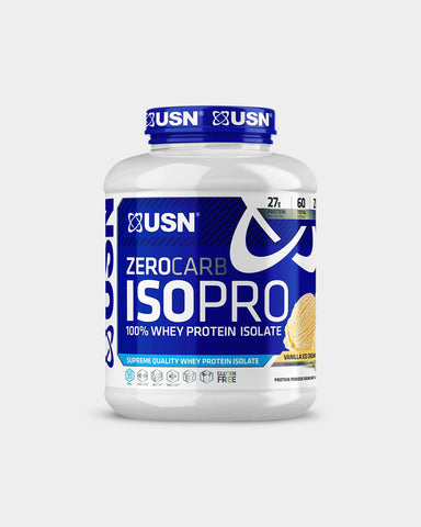 USN Zerocarb IsoPro Whey Protein Isolate - Front