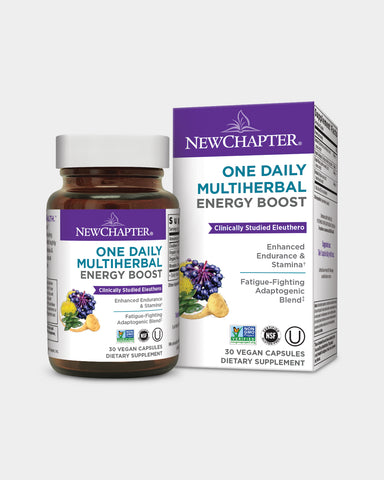 New Chapter One Daily Multiherbal Energy Boost - Front