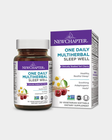 New Chapter Once Daily Multiherbal Sleep Well - Front