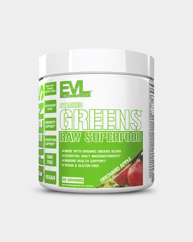 EVLUTION NUTRITION Stacked Greens - Front