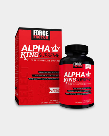 Force Factor Alpha King Supreme Testosterone Booster - Front